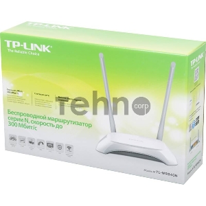 Роутер беспроводной TP-Link TL-WR840N N300 10/100BASE-TX белый