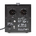 Стабилизатор напряжения Powerman AVS-D Voltage Regulator 2000VA, Digital Indication, 2x Schuko Outlets, 1m Power Cord, 230V, 1 year warranty, Black, фото 3