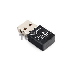 Сетевой двухдиапазонный Wi-Fi мини USB-адаптер Gembird 600 Мбит, USB, 802.11b/g/n/ac/а