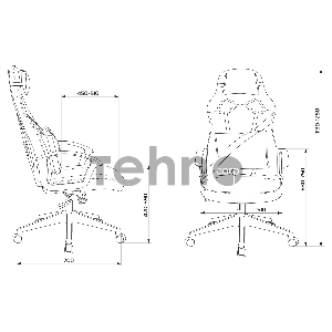 Кресло игровое Zombie DRIVER черный/белый искусственная кожа с подголов. крестовина пластик