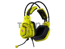 Наушники с микрофоном A4Tech Bloody G575 Punk желтый/черный 2м мониторные USB оголовье (G575 PUNK)