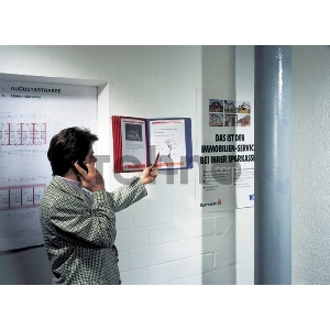 Дисплейная система Durable Sherpa 562110 настенная 10пан. без панелей