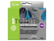 Картридж струйный Cactus CS-LC1000C голубой для Brother DCP 130C/ 330С, MFC-240C/ 5460CN (20ml)