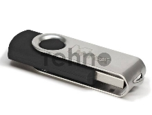 Флеш Диск 16GB Mirex Swivel, USB 2.0, Черный