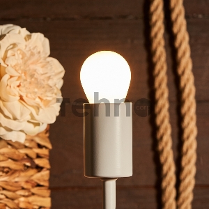 Лампа филаментная REXANT Шарик GL45 9.5 Вт 915 Лм 2700K E27 матовая колба