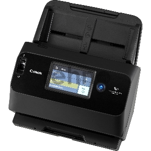 Сканер Canon DR-S150 (Цветной, двусторонний, 45 стр./мин, ADF 60, Ethernet, USB 3.2, WI-FI, 3 года гарантии)