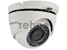 Камера видеонаблюдения аналоговая HiWatch DS-T203A(B) (3.6mm) 3.6-3.6мм HD-TVI цв. корп.:белый