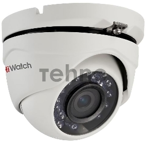 Камера видеонаблюдения аналоговая HiWatch DS-T203A(B) (3.6mm) 3.6-3.6мм HD-TVI цв. корп.:белый