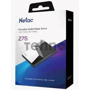 Внешний твердотельный накопитель Netac External Z7S USB 3.2 240Gb