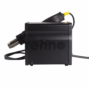 Паяльная станция REXANT, 2 в1: паяльник + термофен, с цифровым дисплеем, 150-500 °С