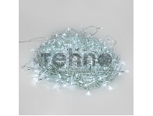 Гирлянда «Светодиодный дождь» 3х2 м, свечение с динамикой, прозрачный провод, 230 В, цвет белый