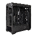 Корпус Miditower ExeGate i3 NEO-PPX700 (ATX, БП 700PPX 14см, 2*USB+1*USB3.0, HD аудио, черный, 3 вент. 12см с RGB подсветкой, контроллер + ПДУ, ARGB MB кабель, пылевые фильтры, боковая панель - закаленное стекло), фото 4