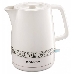 Чайник электрический Polaris PWK 1731CC 1.7л. 2200Вт белый/рисунок (корпус: керамика), фото 1
