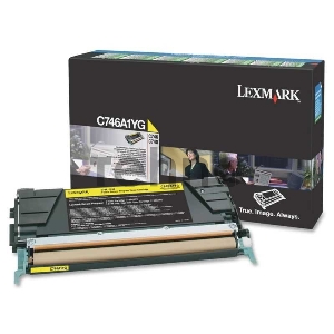Картридж Lexmark C746dn / C746dtn / C746n / C748de / C748dte / C748e желтый 7000стр