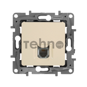 Розетка RJ11, сл. кость ETIKA 