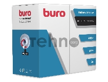 Кабель сетевой Buro BU-CCA-050-RED UTP 4 пары cat5E solid 0.50мм CCA 305м красный