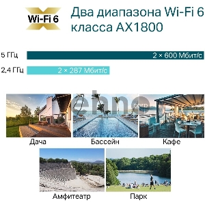 Точка доступа AX1800 Indoor/Outdoor Dual-Band Wi-Fi 6 Access Point