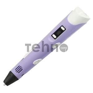 Ручка 3D Cactus CS-3D-PEN-A-PL PLA ABS LCD Фиолетовый