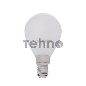 Лампа филаментная REXANT Шарик GL45 9.5 Вт 915 Лм 4000K E14 матовая колба