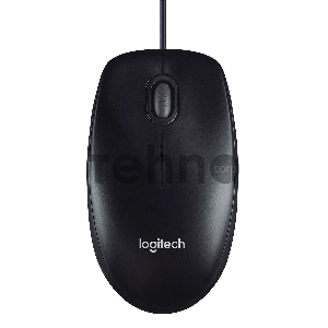 Мышь Logitech Mouse M100, Grey Dark, USB, 1000dpi, [910-005003/910-001604]