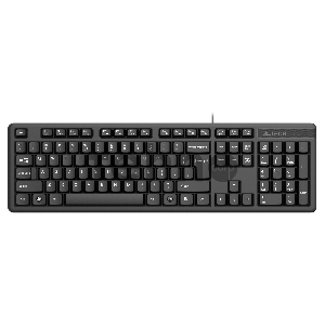 Клавиатура + мышь A4Tech KK-3330S клав:черный мышь:черный USB