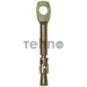 Анкер потолочный, 6,0х60мм, 2шт, желтопассивированный, ЗУБР