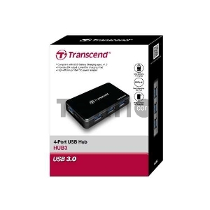 Концентратор USB Transcend USB3.0 4-Port HUB
