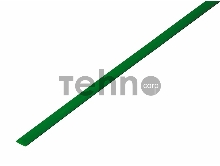 Термоусадочная трубка 3,5/1,75 мм, зеленая, упаковка 50 шт. по 1 м | 20-3503 | REXANT