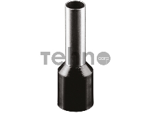 Наконечник-гильза изол. (НШвИ) 6-12 NET-Е6012 черн. (уп.100шт) Navigator 71099