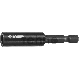 Адаптер ЗУБР ПРОФЕССИОНАЛ 26811-60  для бит для ударных шуруповертов E 1/4 магнитный 60мм