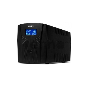 Источник бесперебойного питания UPS Sven Pro 1500 (1000 WA, LCD, USB, RG-45, 3 евро розетки )