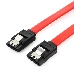 Кабель интерфейсный SATAIII Cablexpert CC-SATAM-DATA-0.8M, 80см, 7pin/7pin, защелка, пакет, фото 5