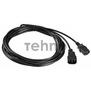 Кабель-удлинитель питания Buro AN23-1008-5 IEC320-C13/IEC320-C14 5м