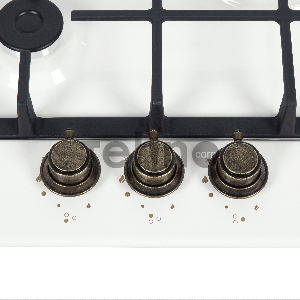 Газовая панель MAUNFELD EGHE.43.33CBG.R/G Газовая панель MAUNFELD EGHE.43.33CBG.R/G/ газ, ширина 45 см, 3 конфорки, слоновая кость