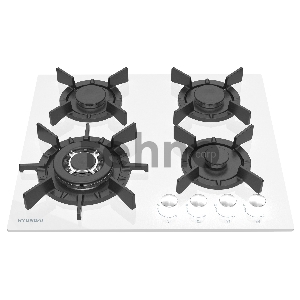 Газовая варочная поверхность Hyundai HHG 6437 WG белый