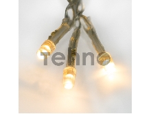 Гирлянда «Светодиодный Дождь» 3х2 м, свечение с динамикой, прозрачный провод, 230 В, цвет теплый белый