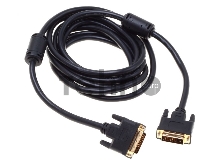 Кабель видео Buro DVI-D(m)/DVI-D(m) 3м. феррит.кольца Позолоченные контакты черный(BHP RET DVI30)