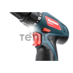 Аккум.дрель HAMMER ACD120GLi PREMIUM  12.0В 2x1.3Ач 10мм 0-350/0-1100об/мин 28Нм зар.1ч