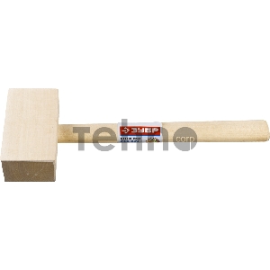 Киянка деревянная прямоугольная ЗУБР 2045-06 600г