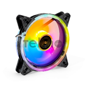 Вентилятор 12В DC ExeGate EX12025HM.FRGB.V2 (120x120x25 мм, Hydraulic bearing (гидродинамический), Molex, 1100RPM, 20dBA)