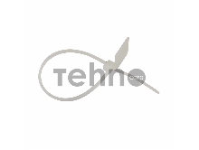 Хомут с площадкой под маркер nylon 100x2,5 мм 100 шт. белый REXANT