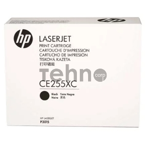 Контрактный Тонер-картридж HP LaserJet CE255X Contract Black Print Cartridge