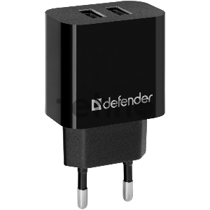 Сетевой адаптер Defender UPC-21 2xUSB,5V/2.1А кабель microUSB