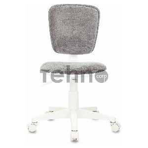 Кресло детское Бюрократ CH-W204NX серый Light-19 крестовина пластик пластик белый
