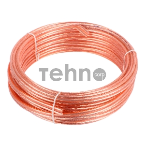 Акустический кабель Cablexpert CC-TC2x2,5-10M, прозрачный,  10 м, бухта