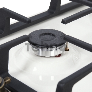 Газовая панель MAUNFELD EGHE.43.33CBG.R/G Газовая панель MAUNFELD EGHE.43.33CBG.R/G/ газ, ширина 45 см, 3 конфорки, слоновая кость