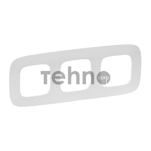 Рамка Жемчуг. 3-постовая универсальная Valena ALLURE.