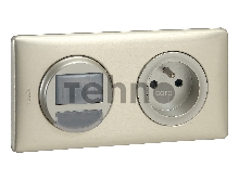 Celiane Рамка 2 поста титан