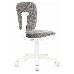 Кресло детское Бюрократ CH-W204NX серый Light-19 крестовина пластик пластик белый, фото 4