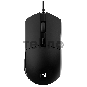 Мышь Oklick/Оклик 207M черный оптическая (2400dpi) USB (4but)